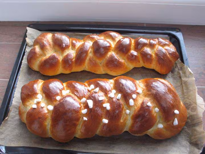 Brioches tressees 3 et 4 brins