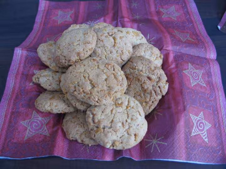 Cookies aux corn flakes