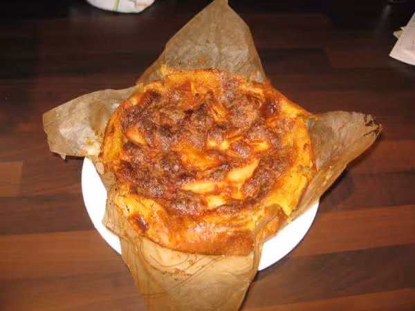 Fondant aux pommes nathanael