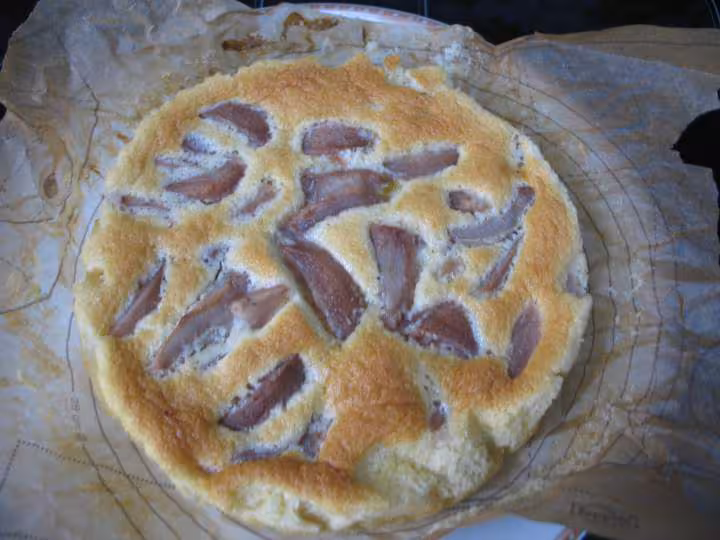 Gateau aux poires de cancoillotte