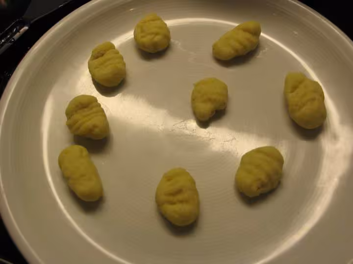 Gnocchis avant cuisson