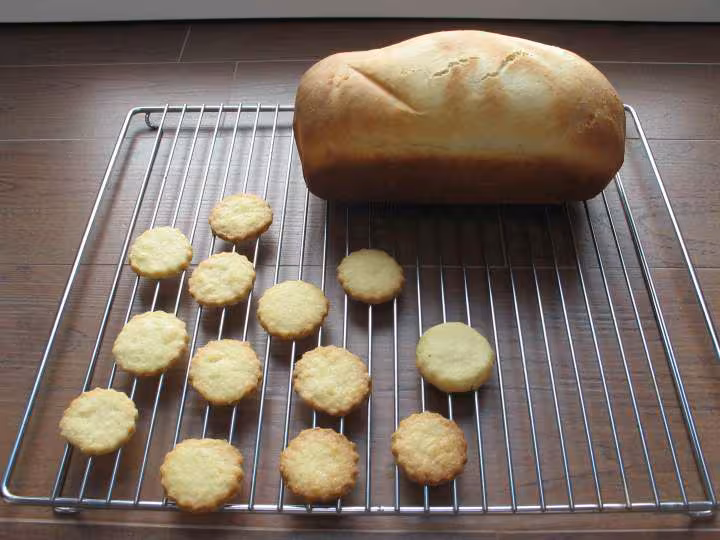 Pain de mie et shortbreads