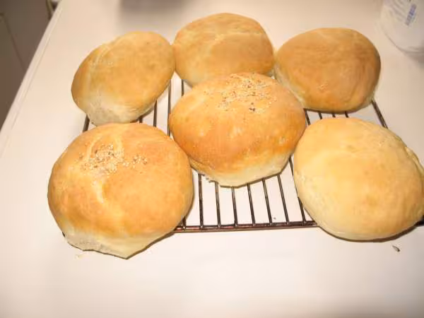 Pains hamburgers mamanhelene