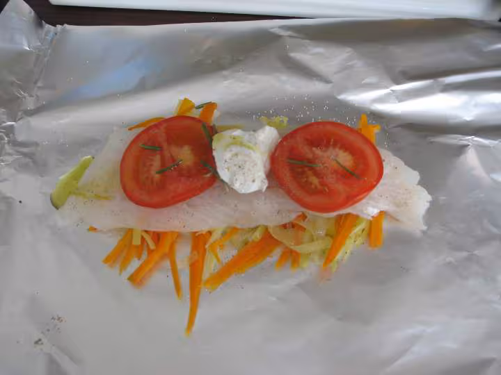 Papilotte de poisson