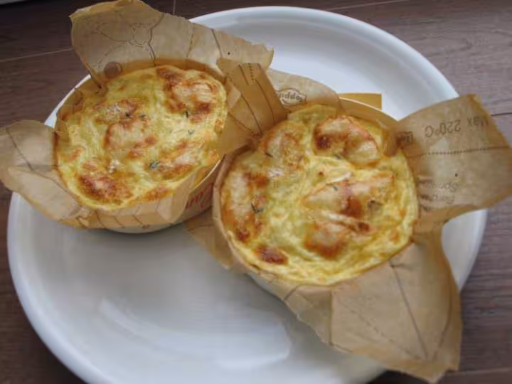 Quiche sans pate au camembert et courgette