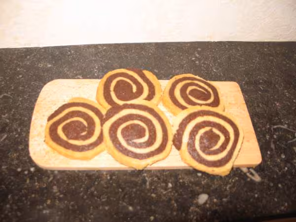Sables vanille chocolat