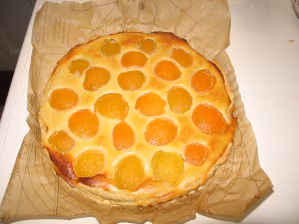 Tarte aux abricots de kscade