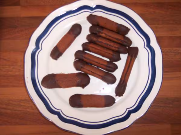 Sable a la poche chocolat 1 er essais