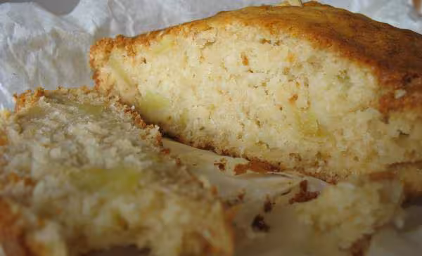 Gateau rapide coco pomme allege