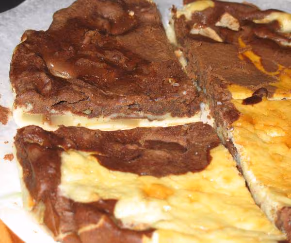Marbre choco poire allege