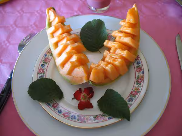 Melon en entree