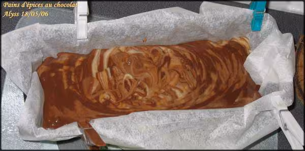 Pain d epices au chocolat