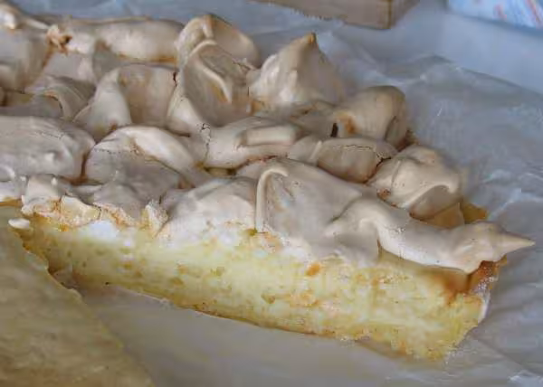 Tarte chiboust citron de flore