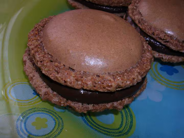 1er macarons recette de flore