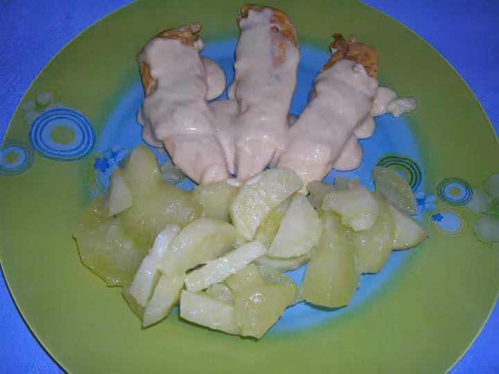 Aiguillettes de poulet sauce marsala