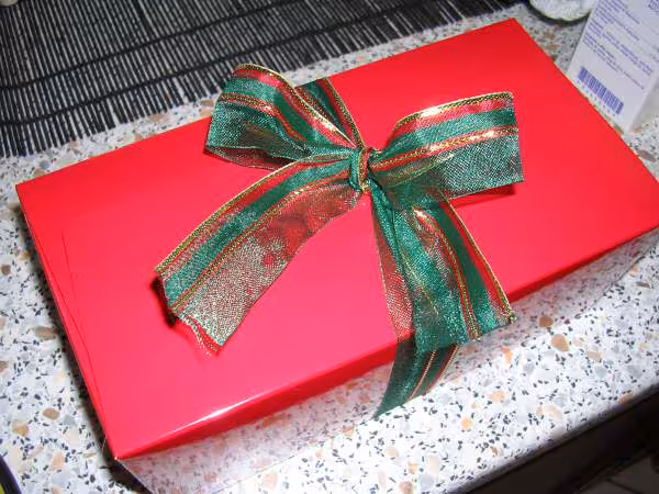 Ballotin chocolat de noel