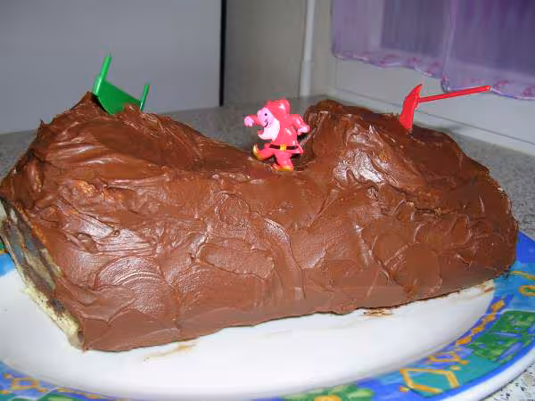 Buche choco poire