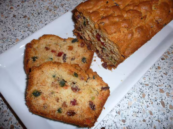 Cake anglais aux fruits confits