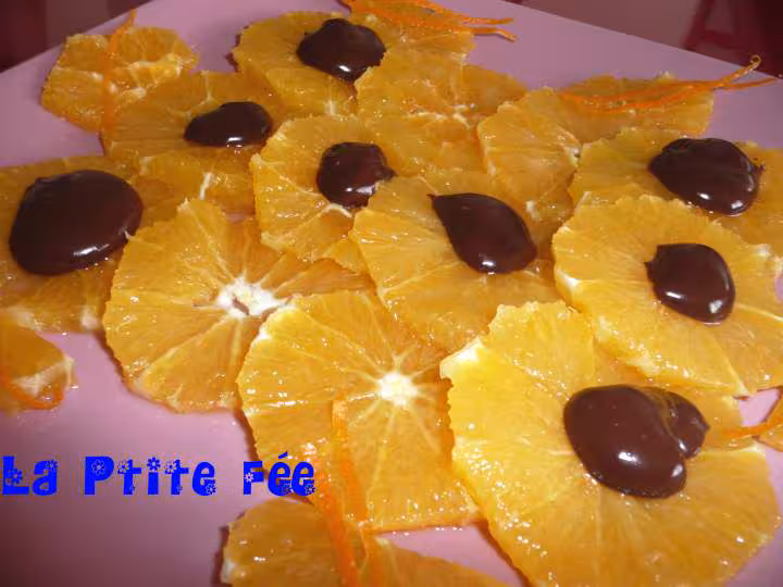 Carpaccio d oranges au chocolat ww zoom