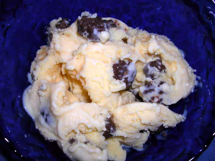 Glace au top crunch