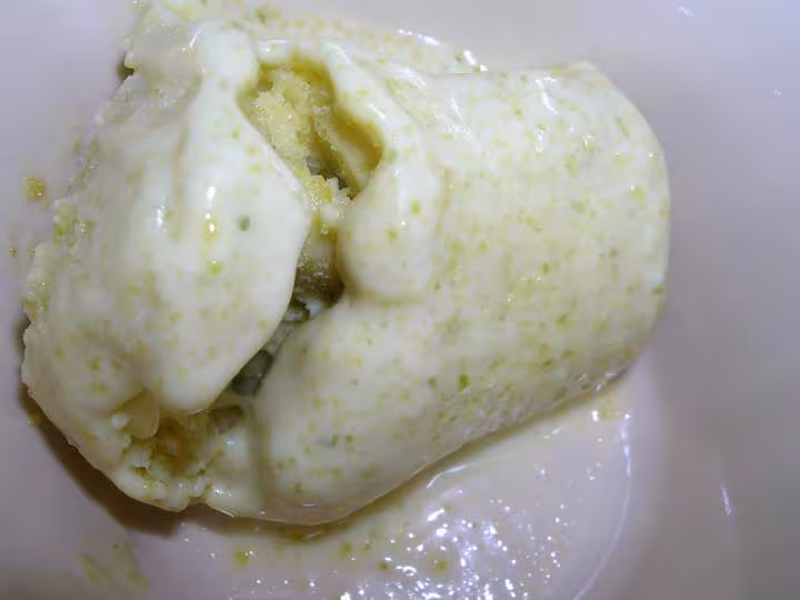 Glace pistache ratee