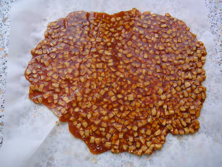La nougatine aux amandes