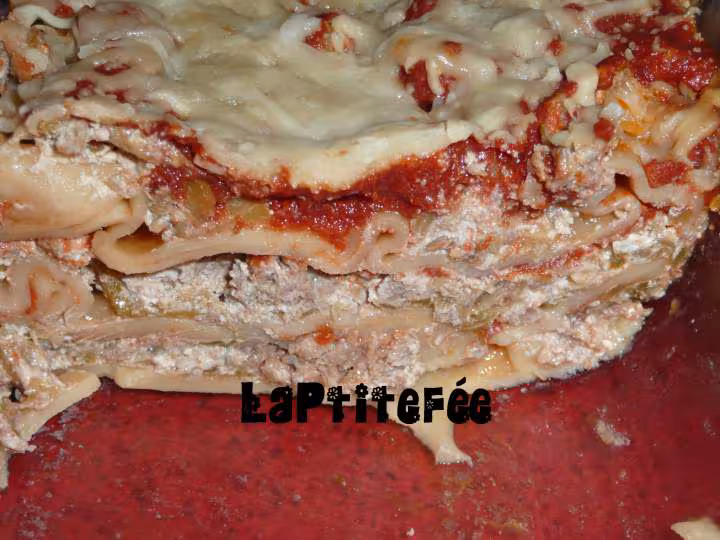Lasagnes courgettes ricotta boeuf ww zoom laptitefee
