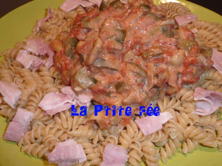 Pasta poivron ww