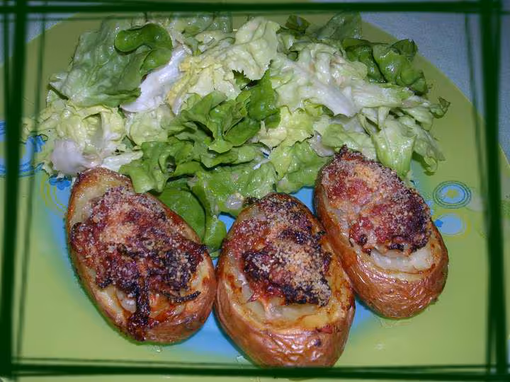 Pommes de terre farcies facon cyril lignac