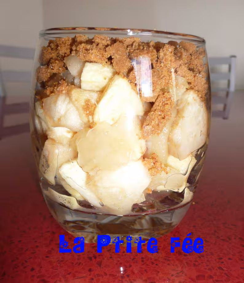 Pommes tiedes aux speculoos ww photo1