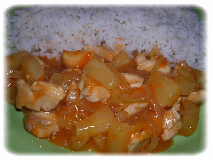 Poulet a l ananas