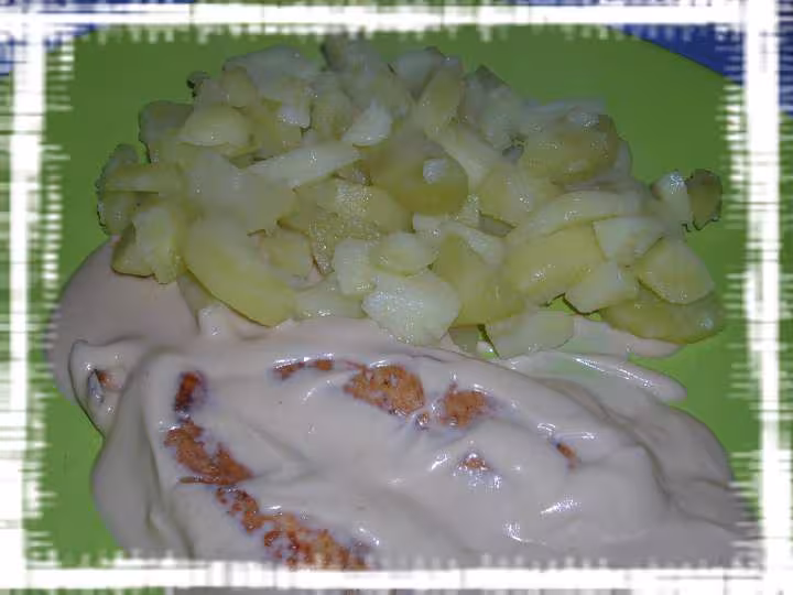 Poulet sauce marsala