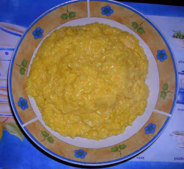 Risotto a la milanaise