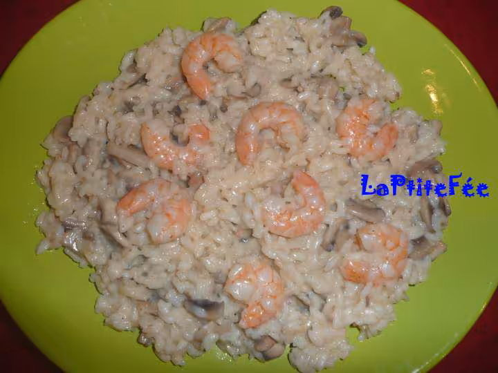 Risotto aux crevettes ww