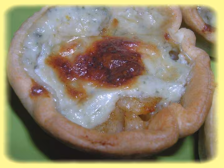 Tartelettes aux poires et bleu d auvergne