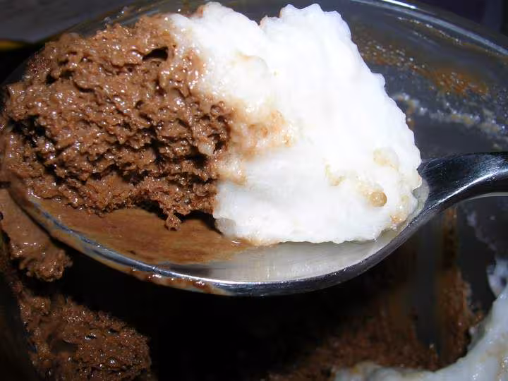 Verrine mousse coco et choco sophie21
