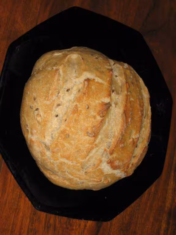 Pain au levain de serise