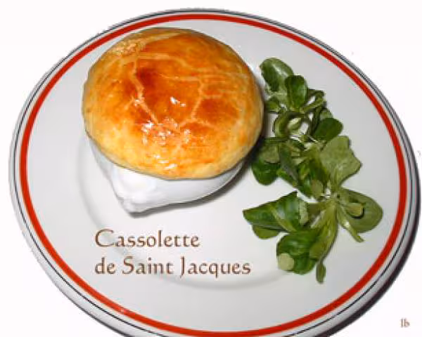 Cassolette de st jacques