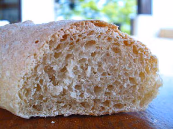 La mie de mes premieres baguettes