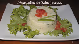 Mousseline de stjacques
