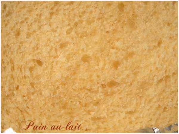 Pain au lait mie