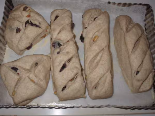 Pain de seigle raisin pecan