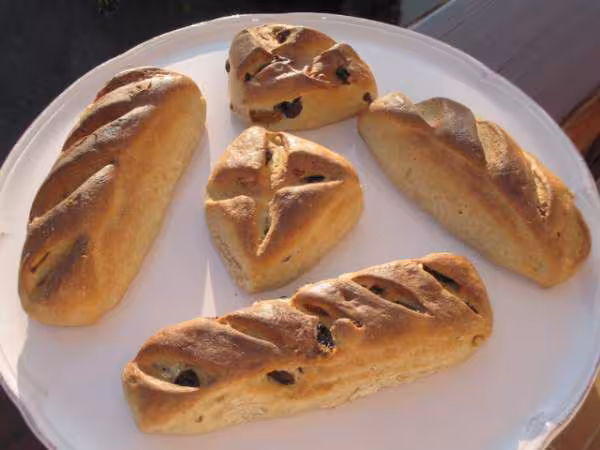 Pain seigle raisin pignon