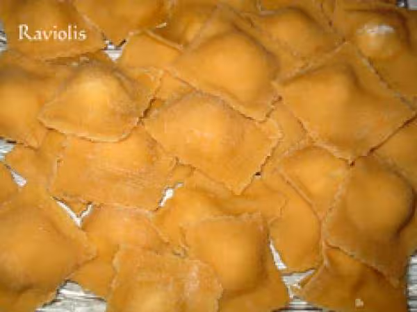Raviolis frais