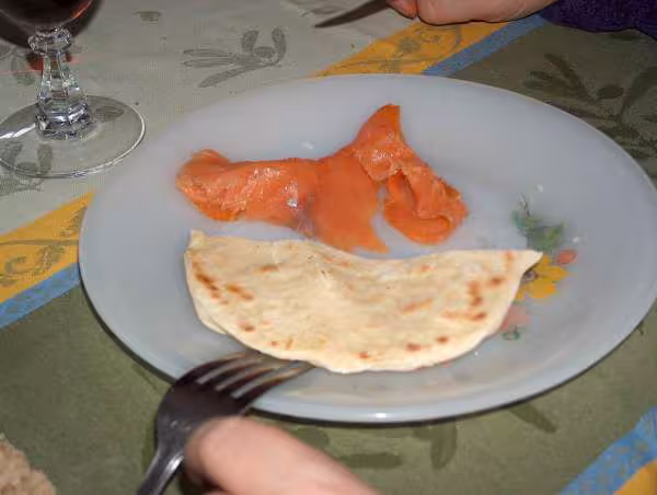 Pitas saumon