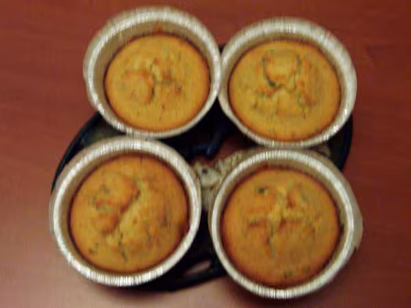 Muffins au fenouil et roquefort