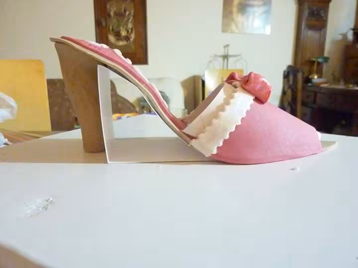 Chaussure pate a sucre