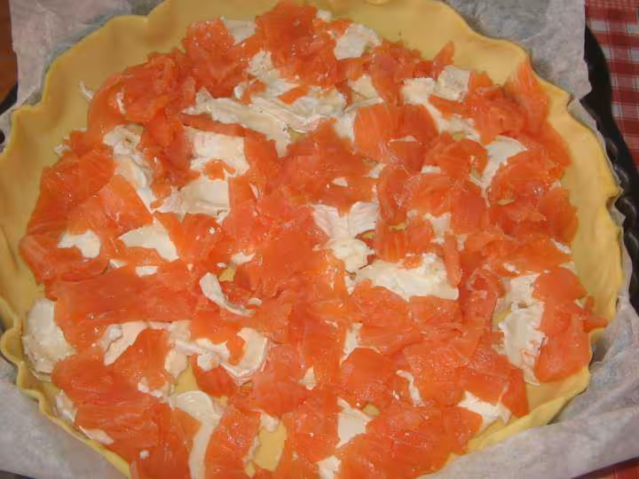 Tarte saumon