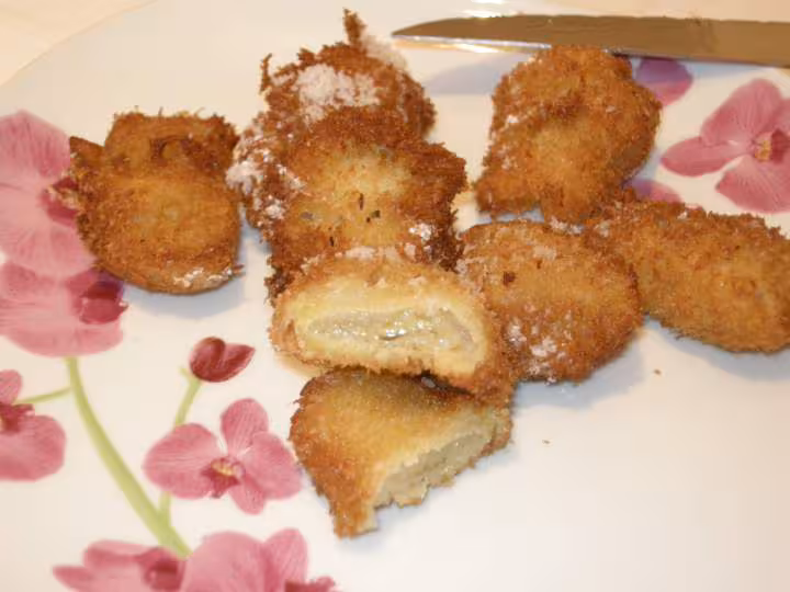 Beignet banane a la noix de coco