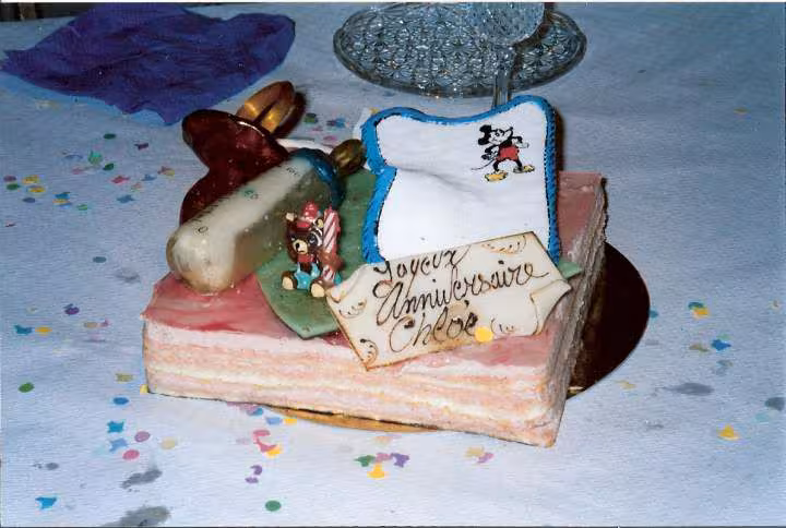 Gateau 1 an de chloe